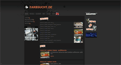 Desktop Screenshot of farbsucht.de